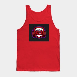 M.W.I. Shield Red & Purple Tank Top